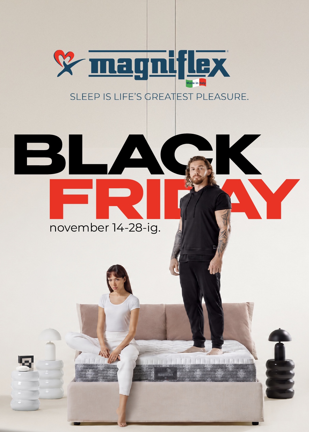 Magniflex Black Friday – 20% kedvezmény minden matracra