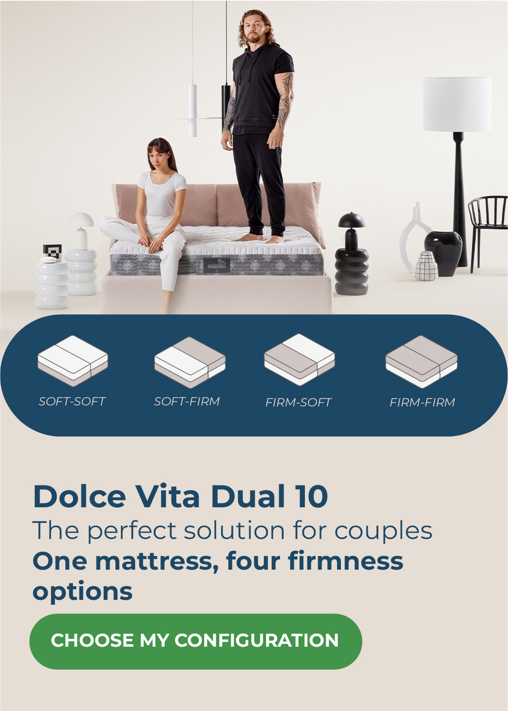 Dolce Vita Dual 10 mattress